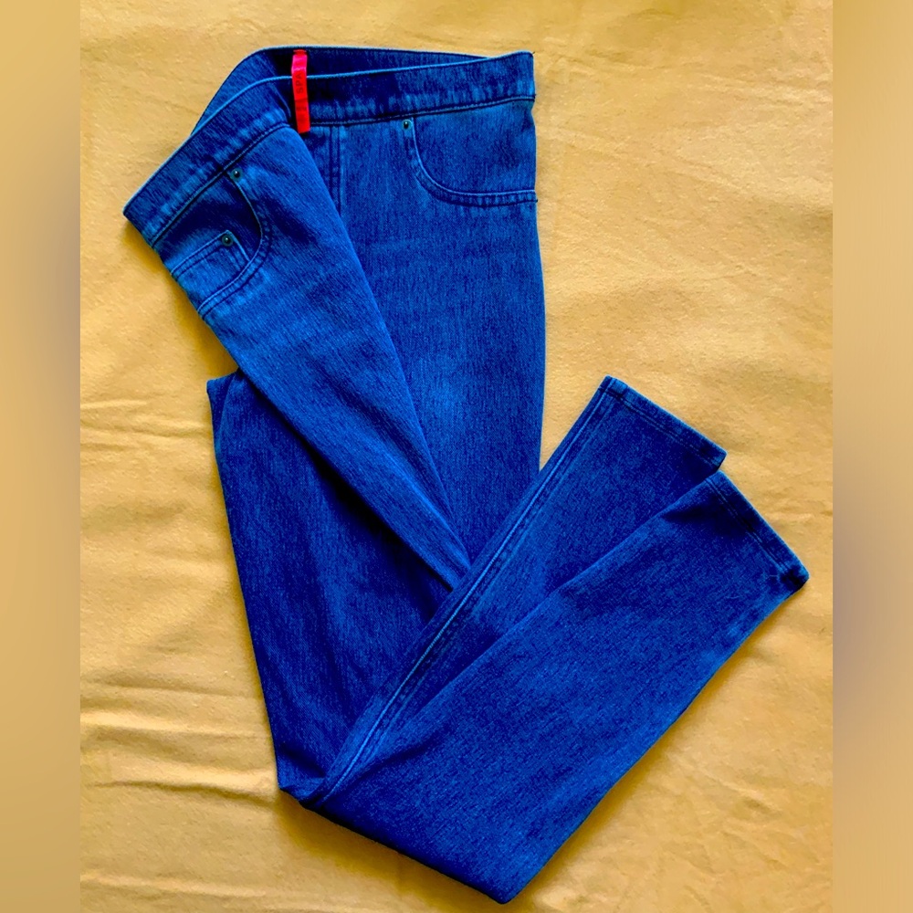 Denim leggings